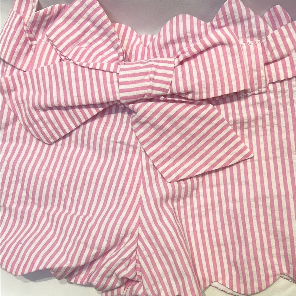 Rare Editions White and Pink Tank Top - Picture 3 of 5